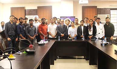 Electronics and Electrical Engineering discipline celebrated Homecoming to express their gratitude to their students for being a part of Alumni Meet. 