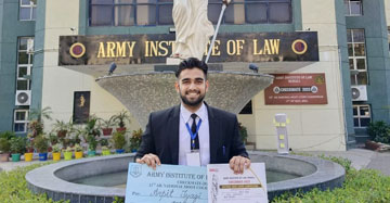•	Bagged the Winners trophy at 5th late sh. Thakur Kashmir Singh Memorial National Moot Court Competition, 2023 Organized by the Himachal Pradesh University of Legal Studies, Shimla