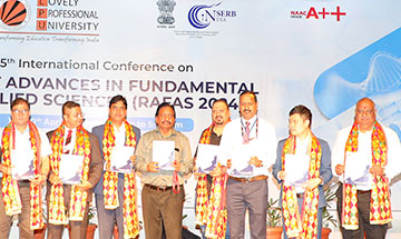 Conference on Recent Advances in Fundamental and Applied Sciences